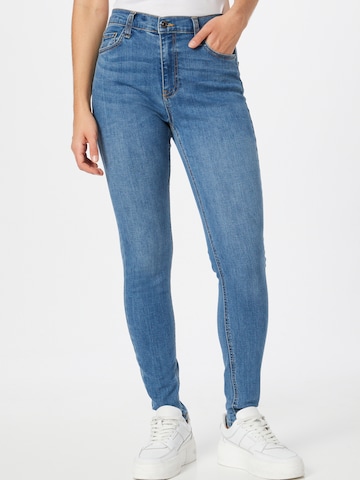 Freequent Skinny Jeans 'HARLOW' in Blauw: voorkant