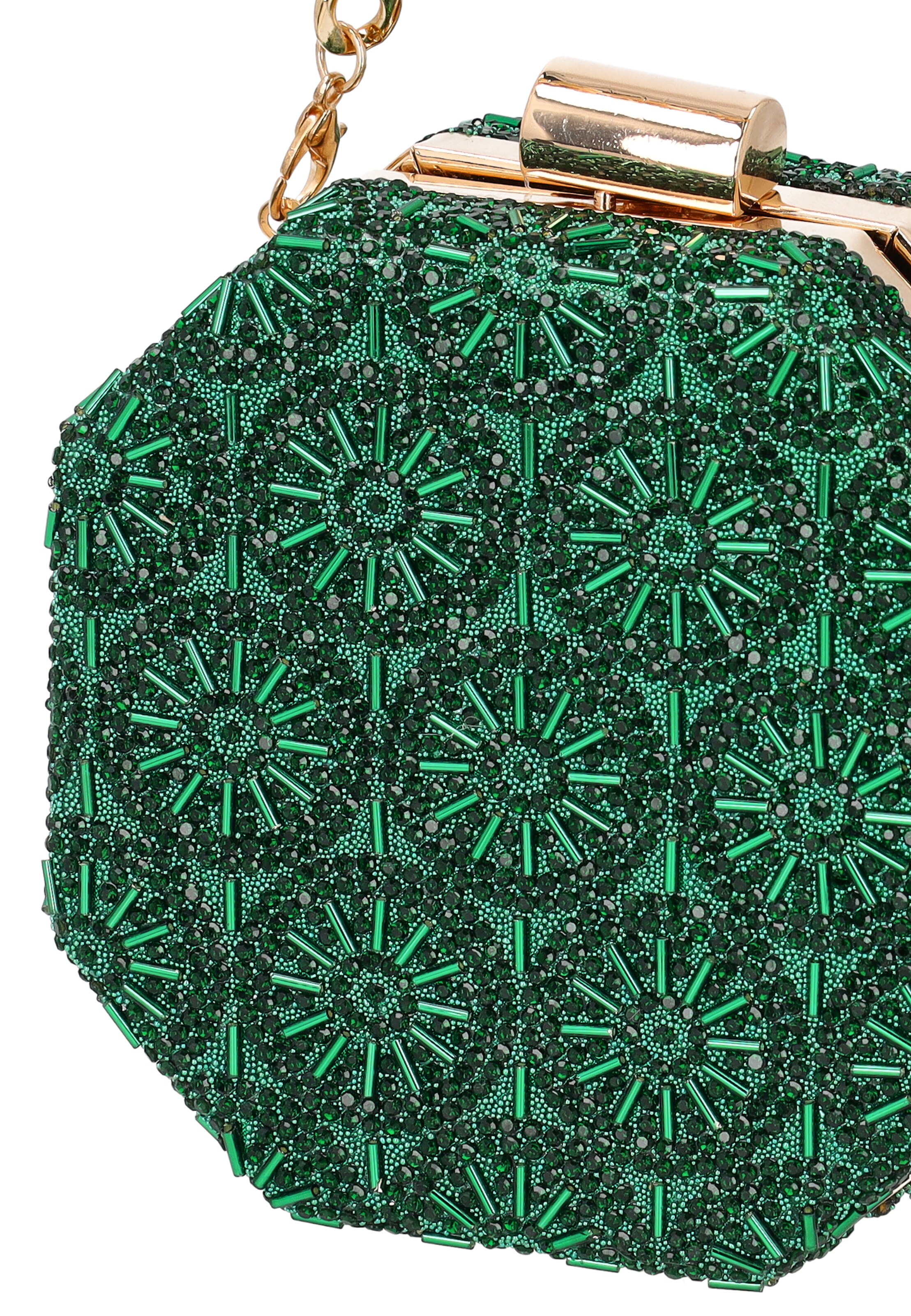 usha BLACK LABEL Clutch in Green