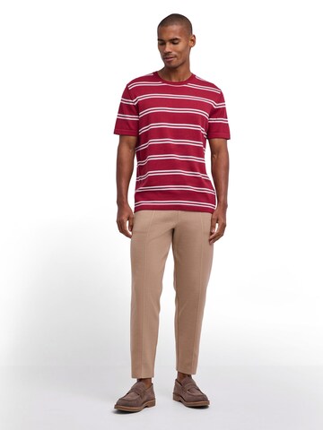 FALKE Shirt 'Cotton Knit' in Red