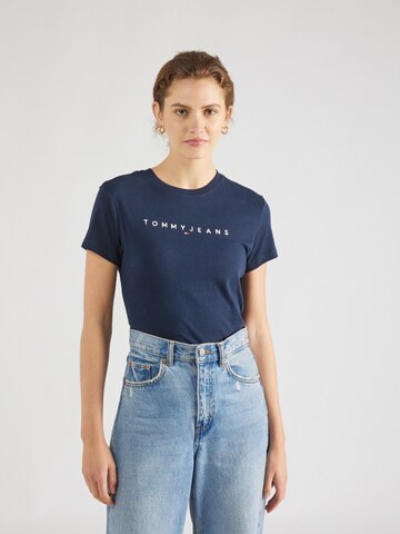 Tommy Jeans Tričko – modrá: přední strana
