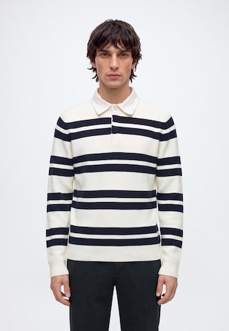 Pullover di Lindbergh in bianco: frontale