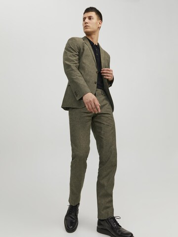 JACK & JONES Slim fit Suit 'JPRRiviera' in Green