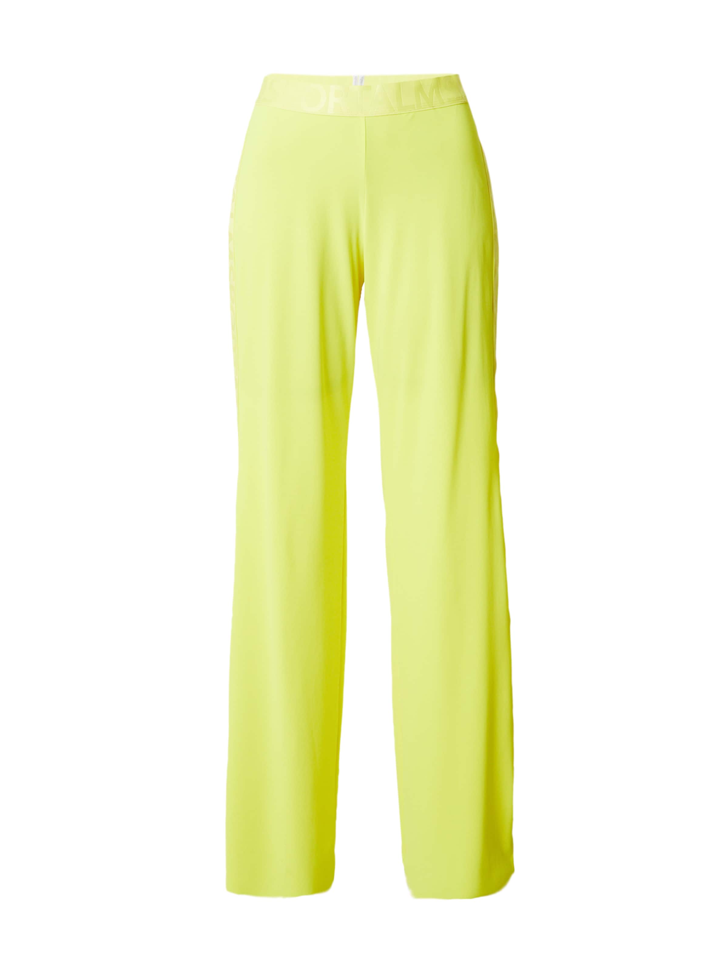 Sportalm Kitzbühel Wide leg Trousers 'Unello' in Yellow: front