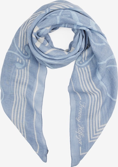 TOMMY HILFIGER Tuch 'SUMMER' in himmelblau / hellblau / weiß, Produktansicht