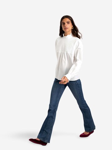 THE-ARE Bluse in Weiß