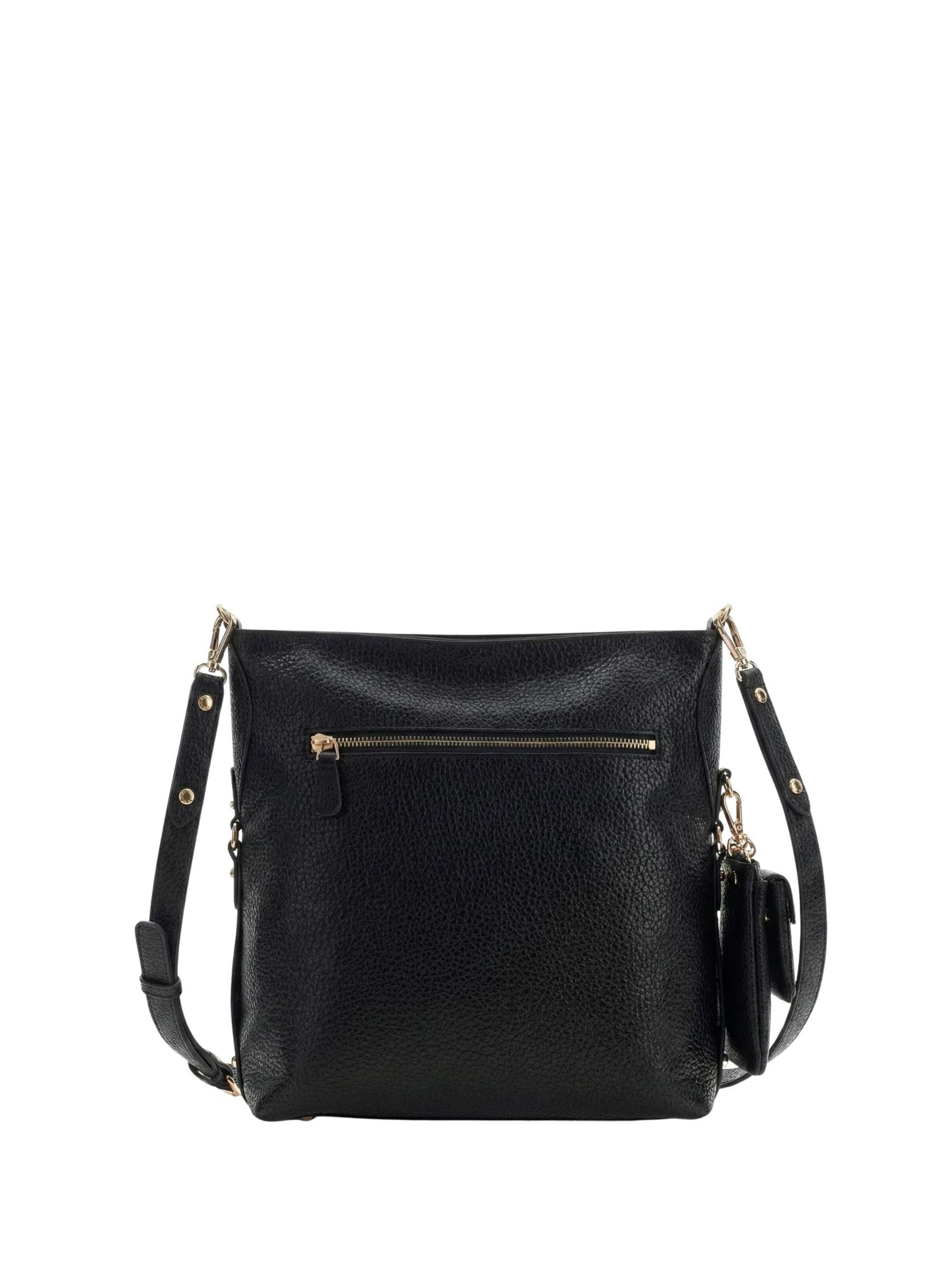 GUESS Torebka 'Guess Sacs à main Silvye Bucket Black' w kolorze czarny