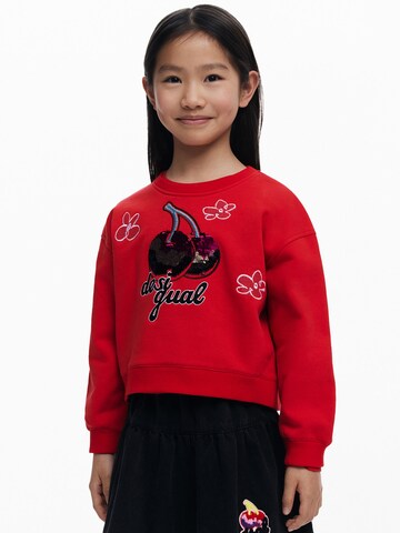 Desigual Sweatshirt in Red: front