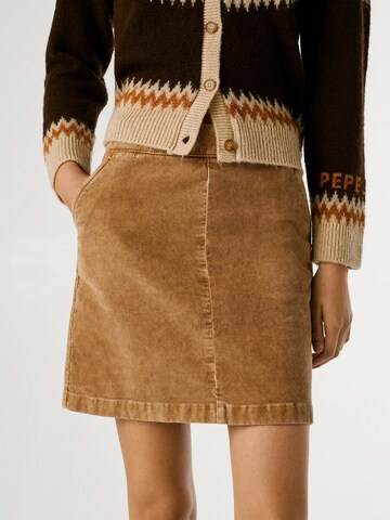 Pepe Jeans Skirt 'Paula' in Beige