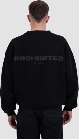 Prohibited Sweatshirt in Zwart