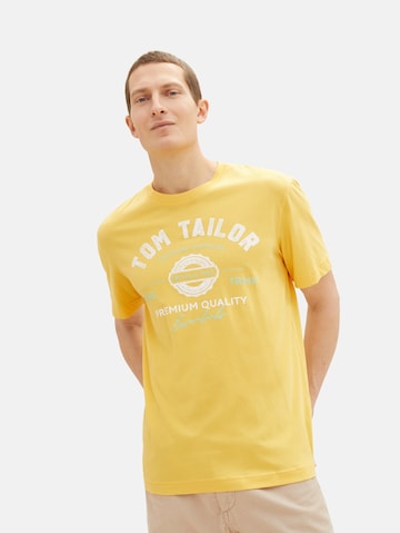 TOM TAILOR Shirt in Geel