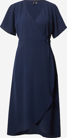 VERO MODA Jurk 'SAKI ' in Blauw: voorkant