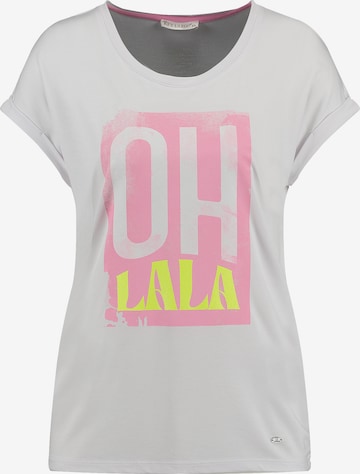 balta Key Largo Marškinėliai 'Ohlala': priekis