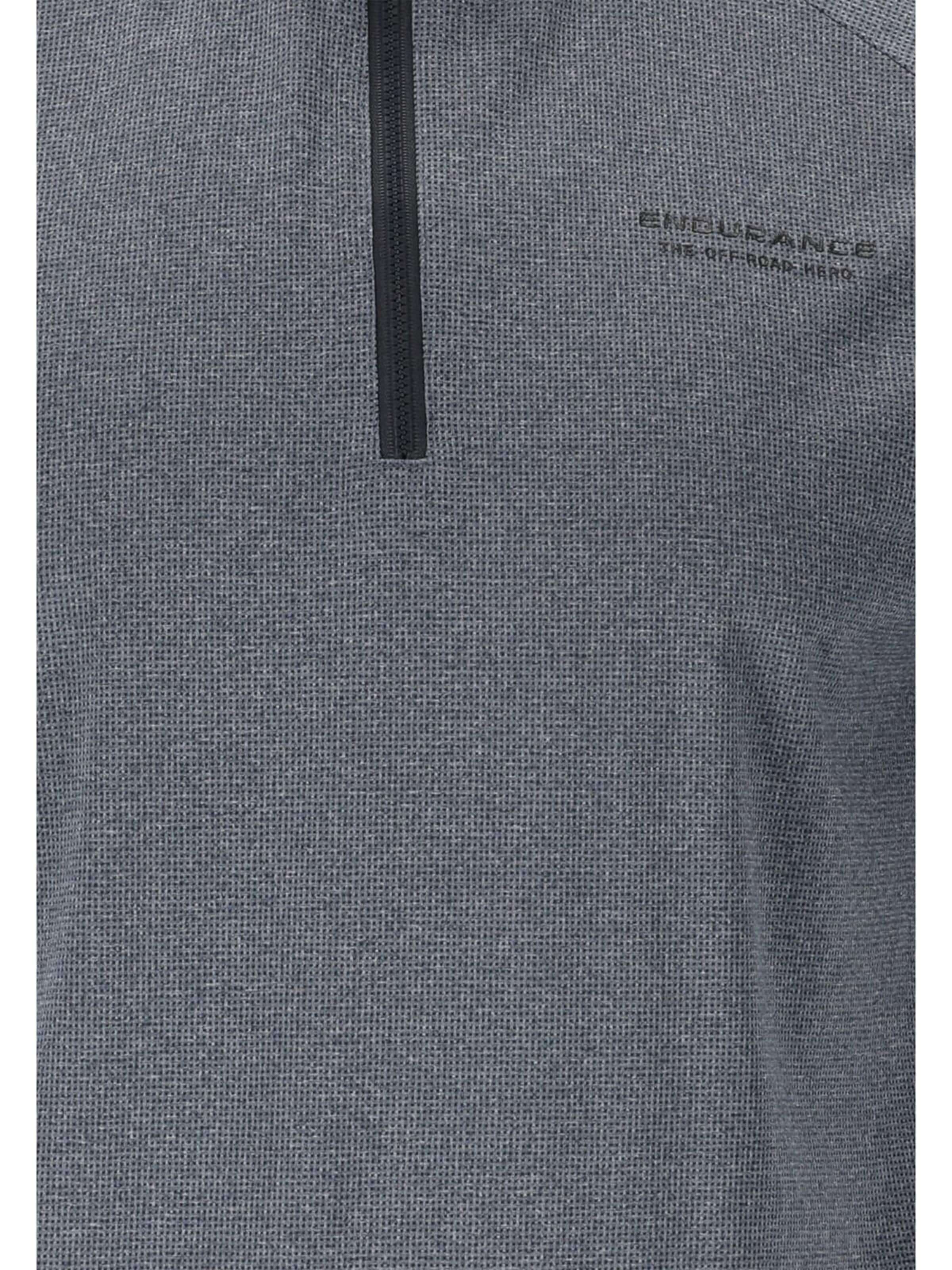 T-Shirt fonctionnel 'Crow M Melange Cycling/MTB SS Shirt' ENDURANCE en bleu