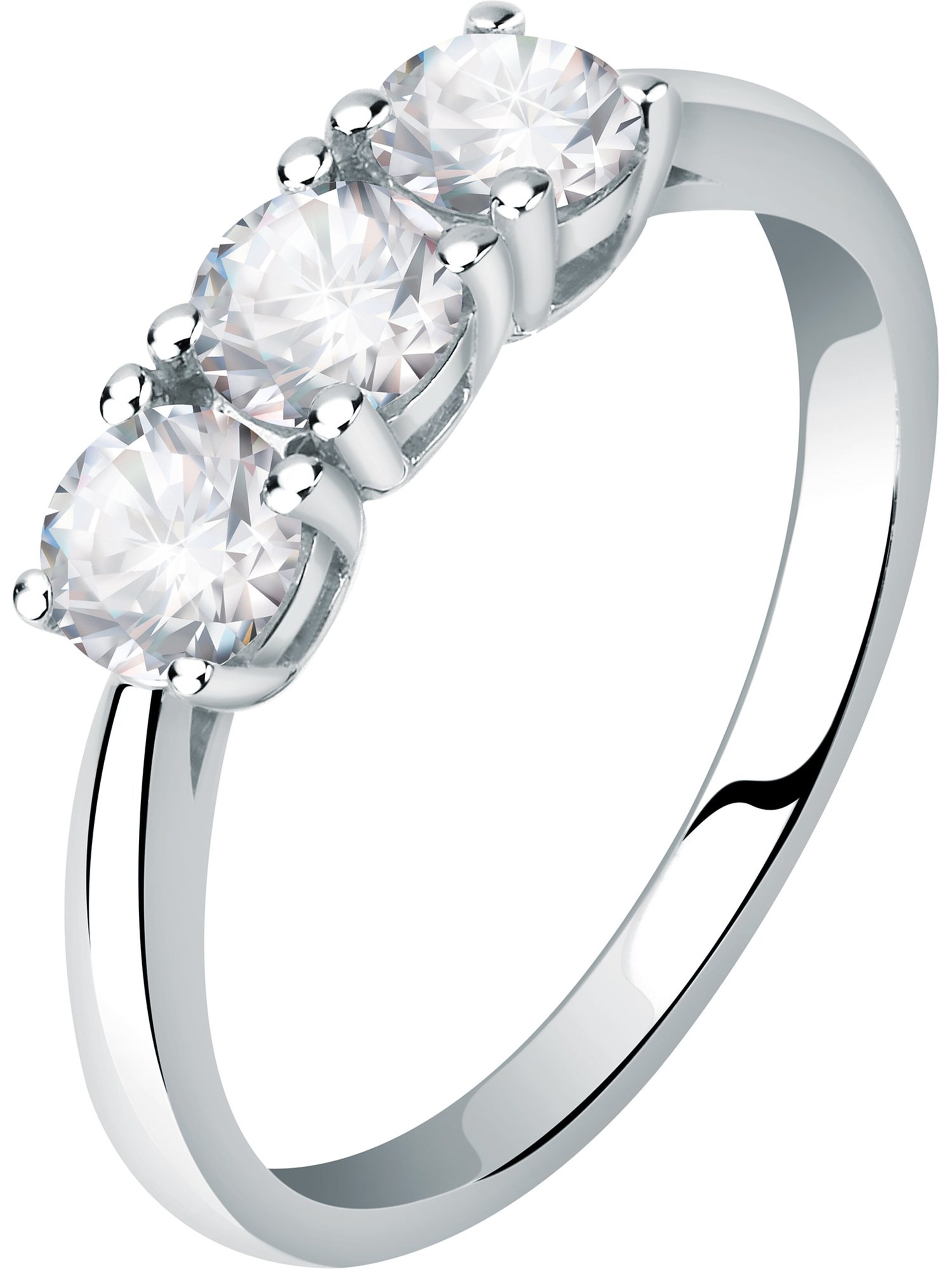 CHRIST Ring in Silver: front