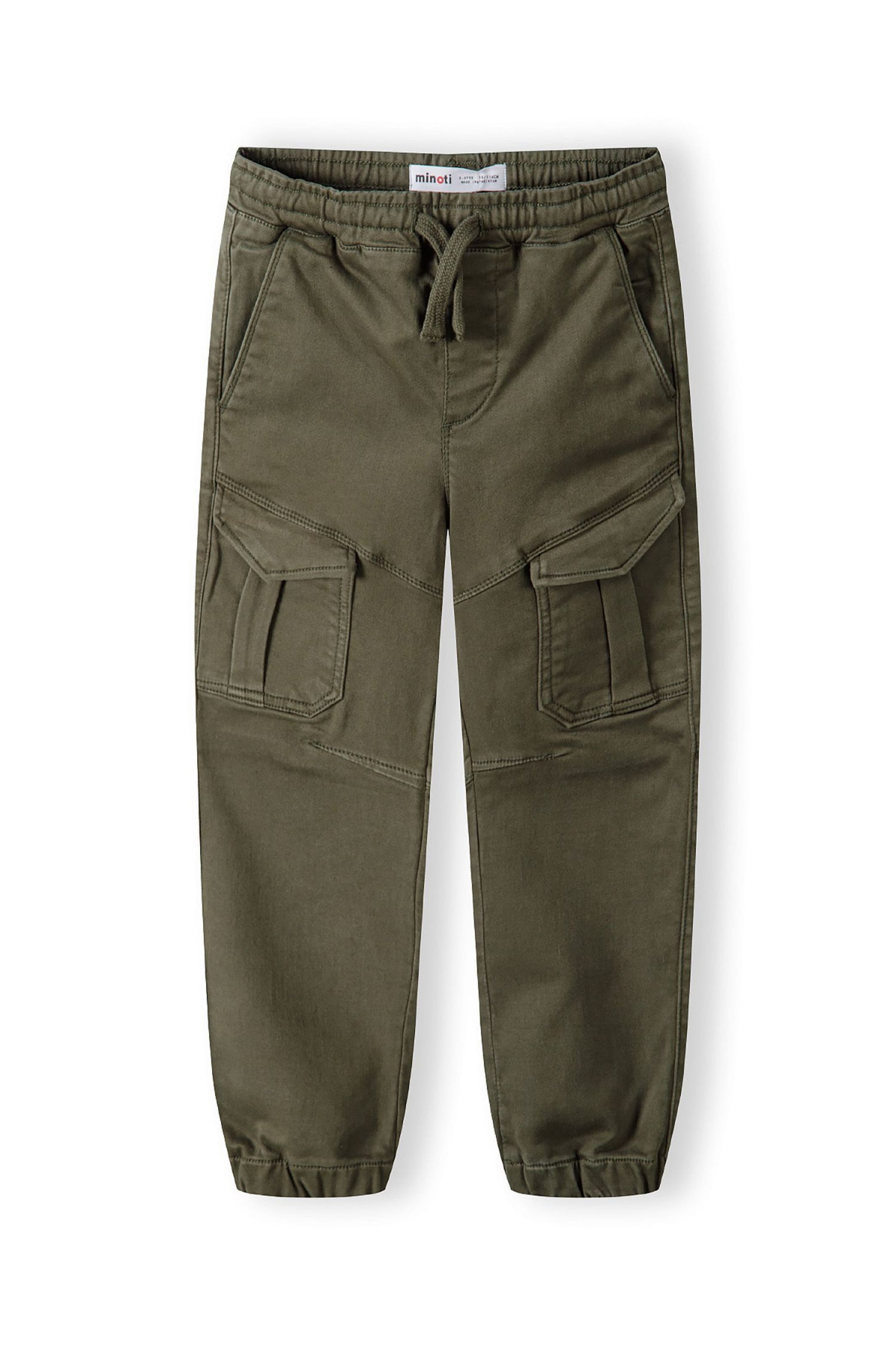 MINOTI - Tapered Pantalón en verde: frente