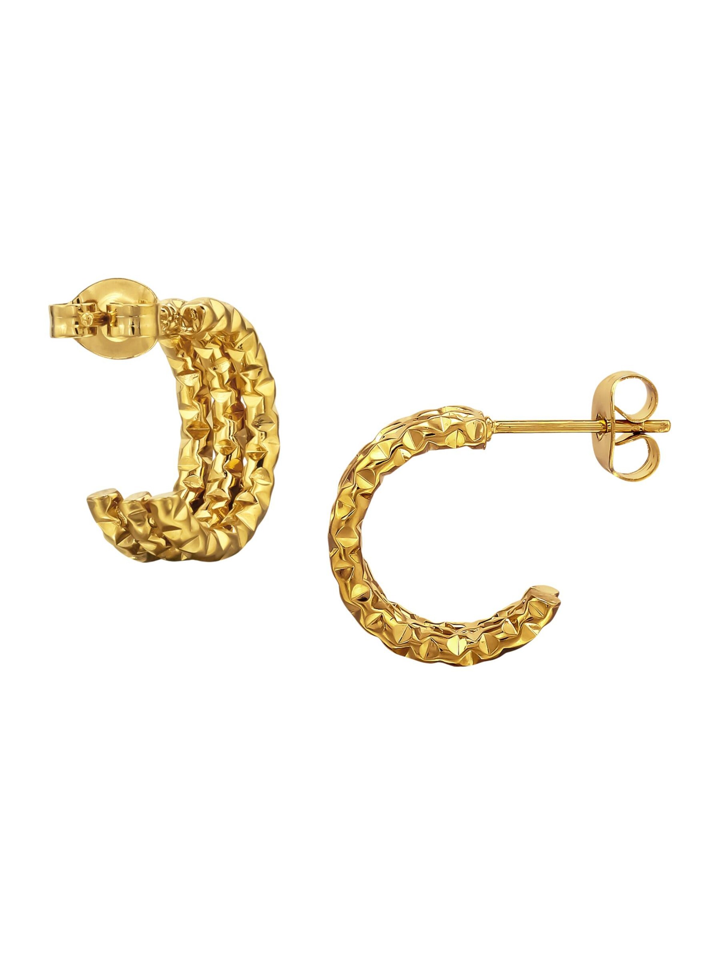Maxte Earrings in Gold