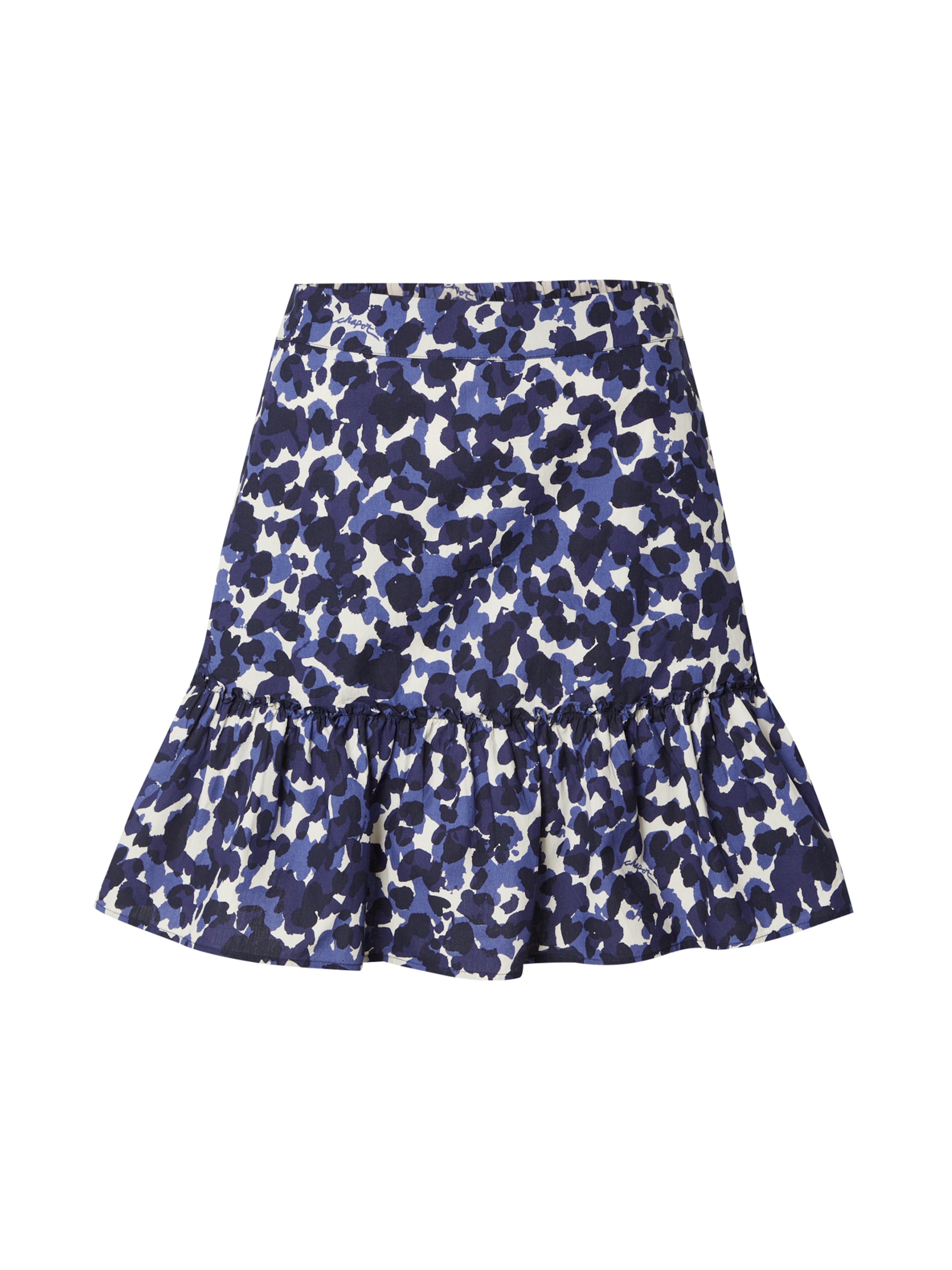 Fustă 'Tilly' de la Fabienne Chapot pe albastru: față