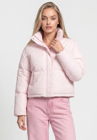 MYMO - Chaqueta de invierno en rosa: frente