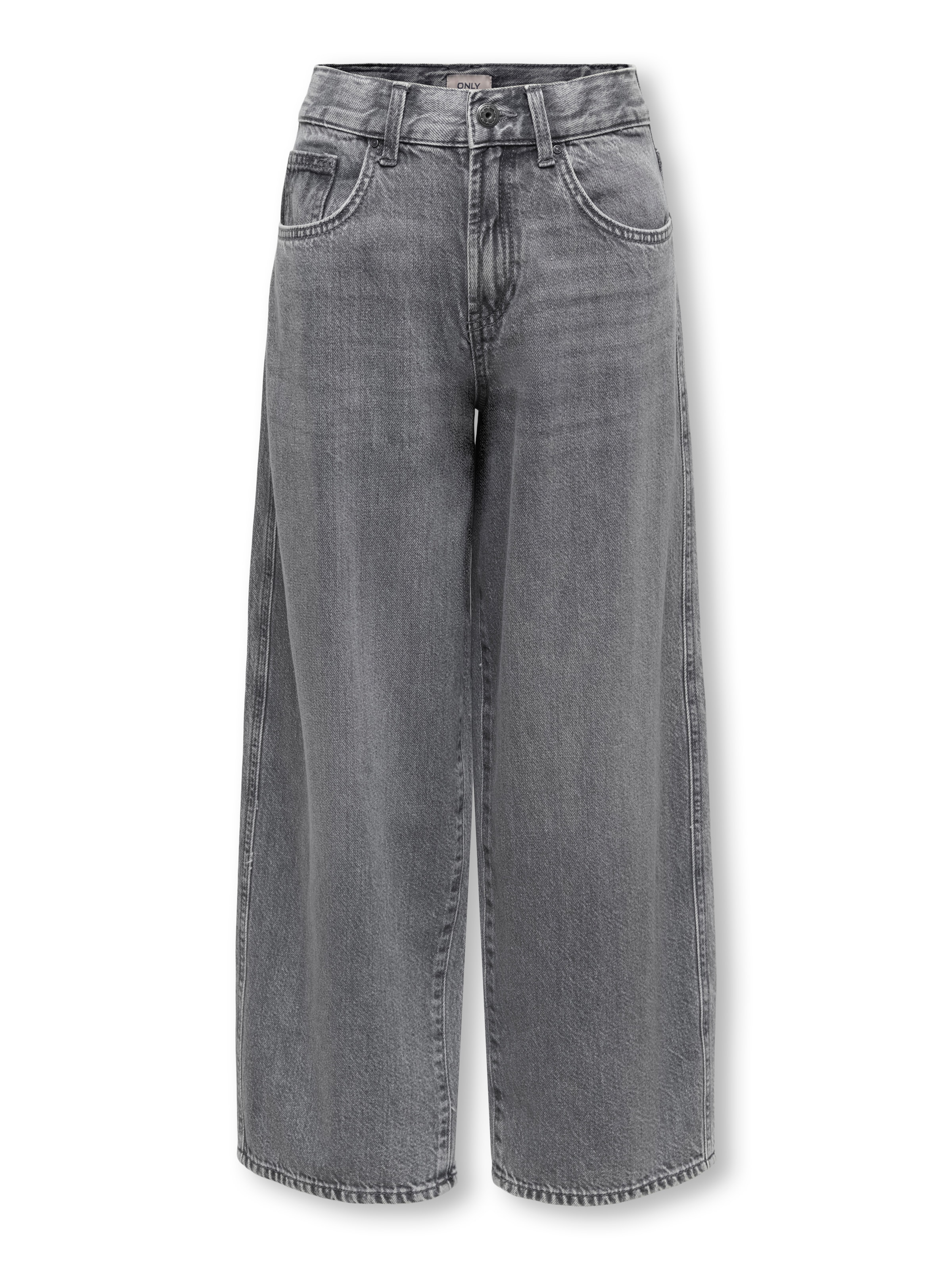 Barrel Jean 'KOGTAYLOR' ONLY GIRLS en gris : devant