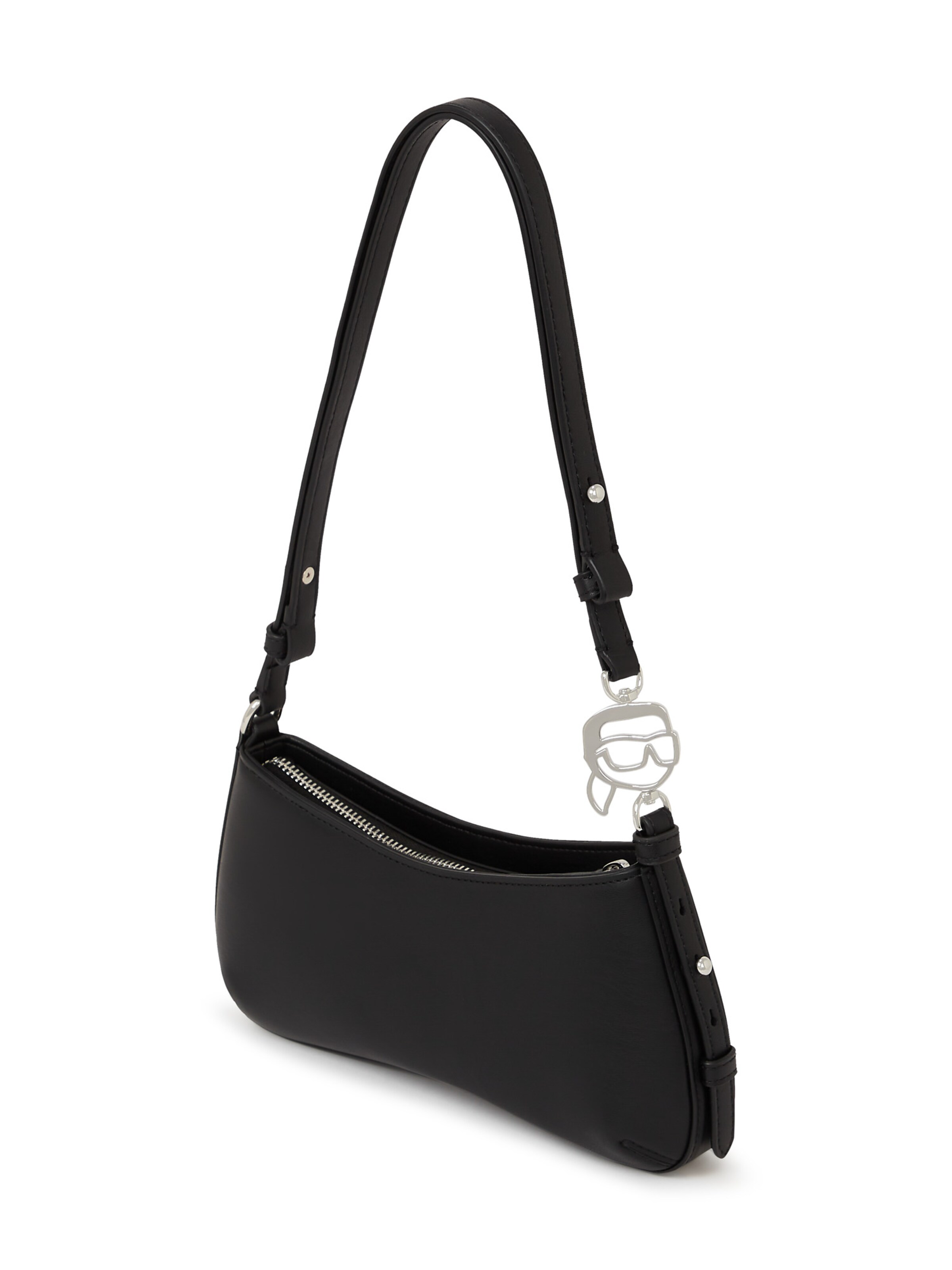 Karl Lagerfeld Válltáskák ' MINI IKON SMOOTH ' - fekete