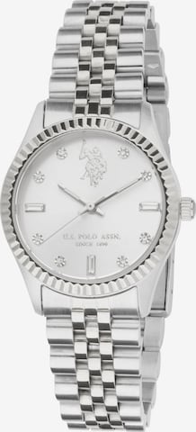 U.S. POLO ASSN. - Reloj analógico 'Celine' en plata: frente