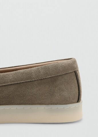 MANGO MAN Classic Flats 'Easy' in Green