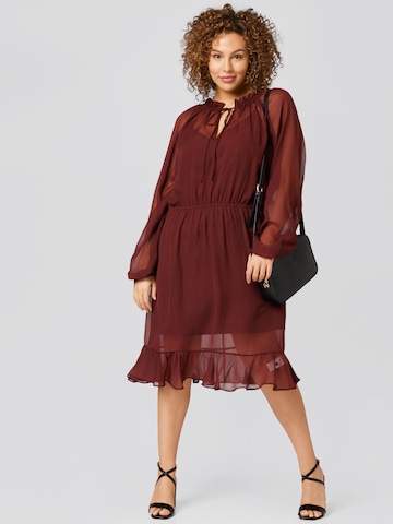 Robe 'Abby' Guido Maria Kretschmer Curvy en rouge