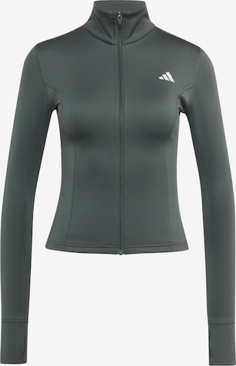 ADIDAS PERFORMANCE Urheilullinen collegetakki 'OPT ESS' koossa XS värissä tummanharmaa, Tuotenäkymä