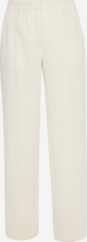 s.Oliver BLACK LABEL Wide Leg Bukser i beige: forside