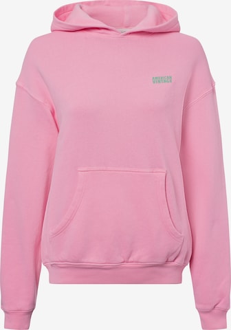 Sweat-shirt ' Izubird ' AMERICAN VINTAGE en rose : devant