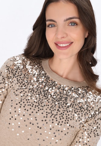 Pull-over usha BLACK LABEL en beige