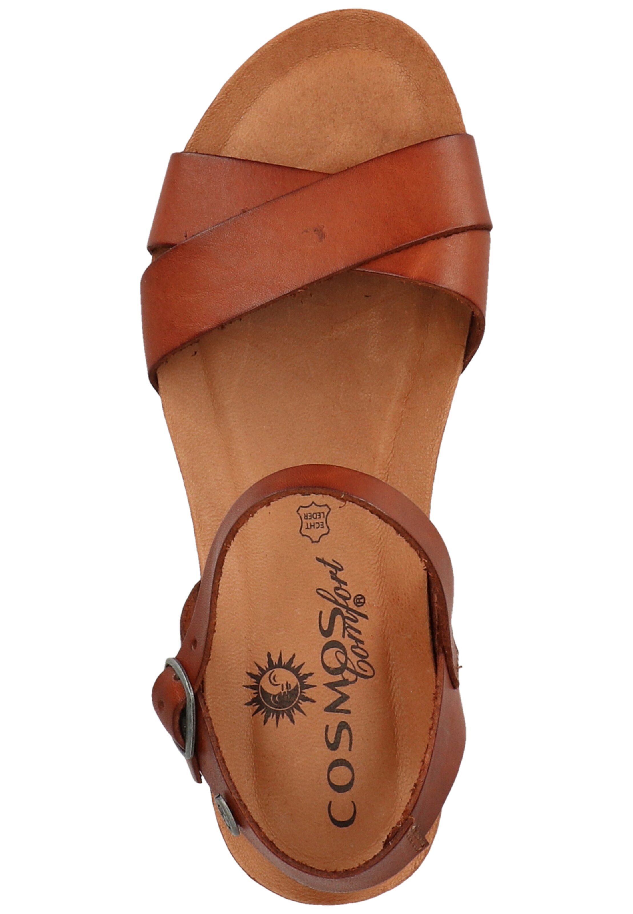 COSMOS COMFORT Strap sandal in Brown
