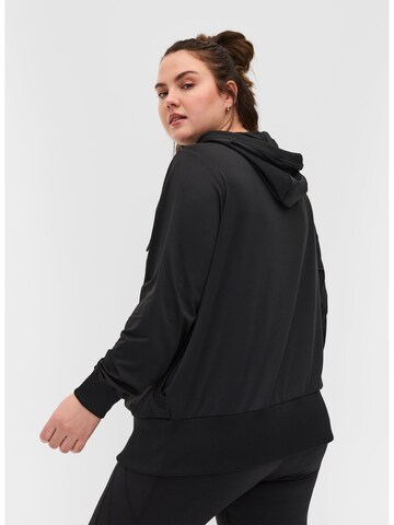 Veste de survêtement 'Cannes' Active by Zizzi en noir