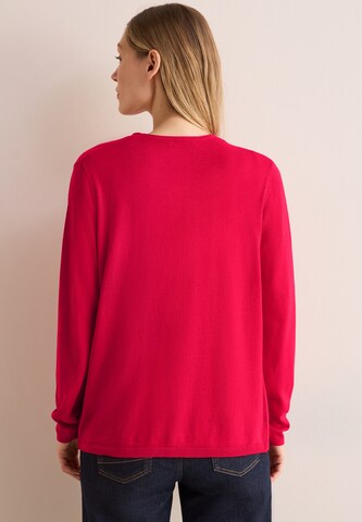 CECIL Offener Basic Cardigan in Rot
