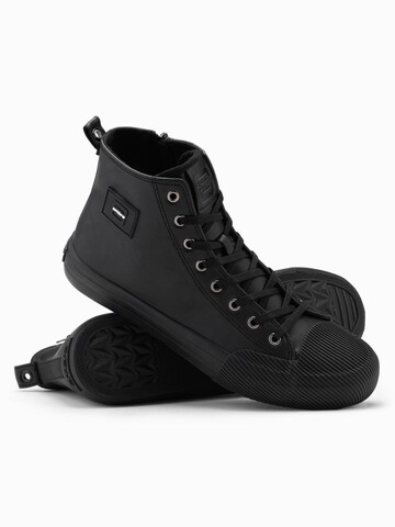 Ombre Sneaker high i sort: forside