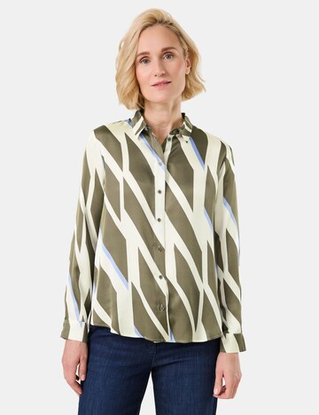GERRY WEBER Bluse in Grün: Vorderseite