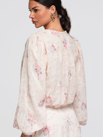 Ombre - Blusa en beige