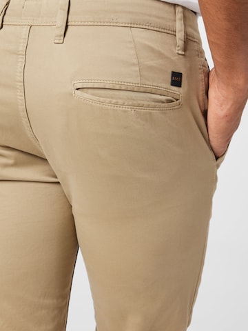 BOSS Slim fit Chino trousers in Beige