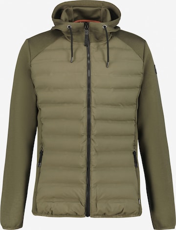 Giacca per outdoor 'Aikera' di ICEPEAK in verde: frontale