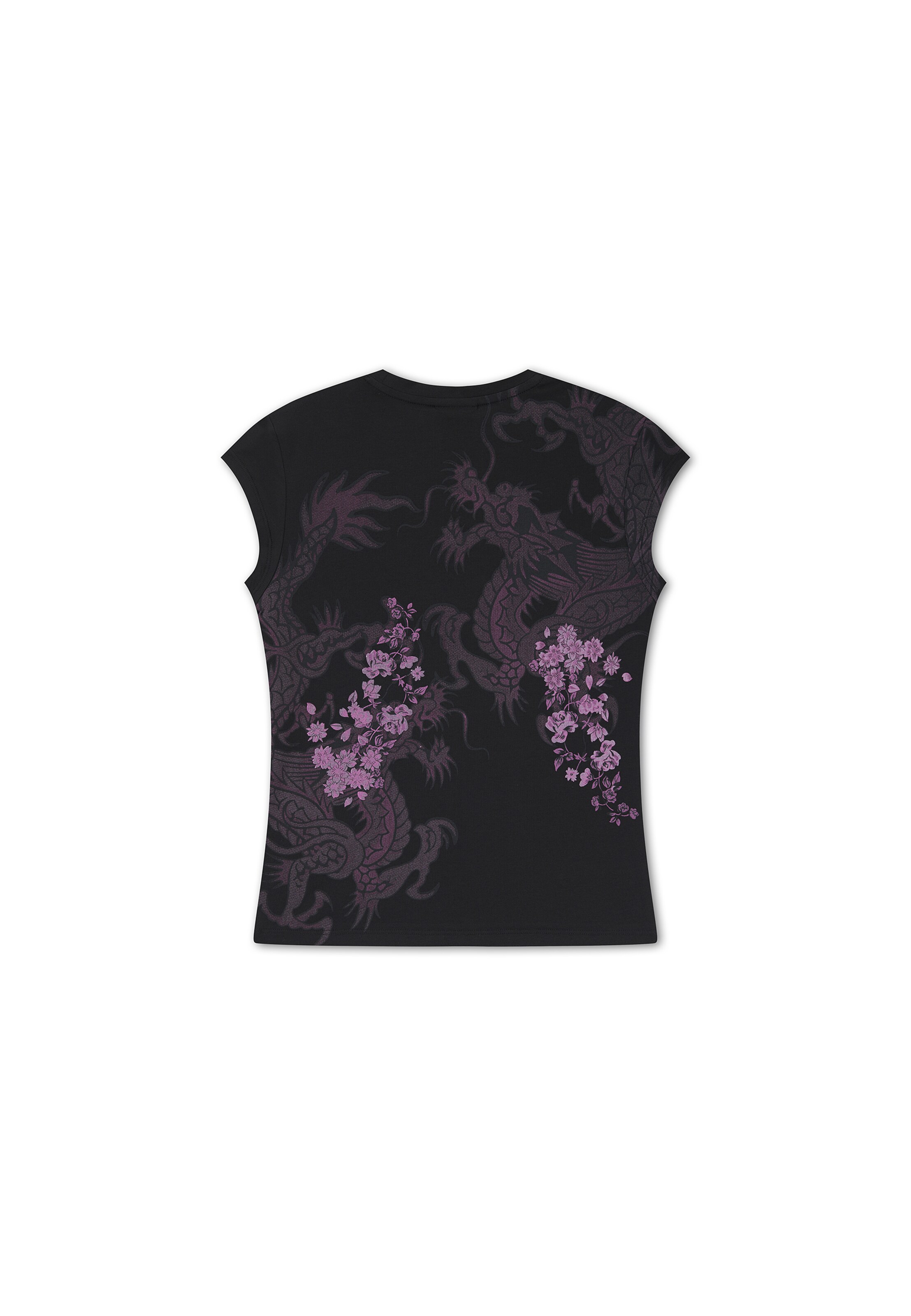 Ed Hardy Shirts 'Tattoo City' i sort
