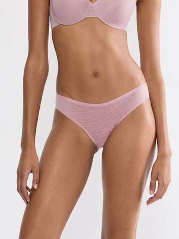 TRIUMPH Tai-Slip ' Red Label Triumph Signature Sheer ' in Pink: Vorderseite