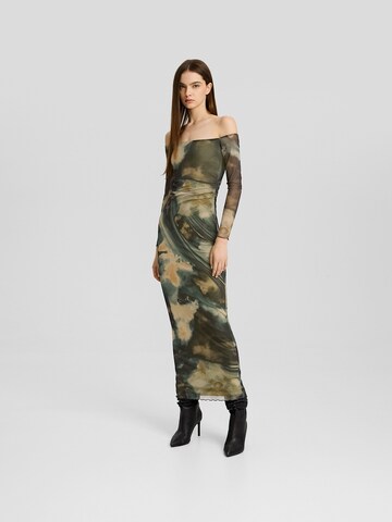 Bershka Kleid in Grün