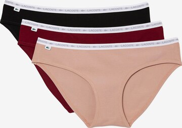 LACOSTE Panty in Pink: front