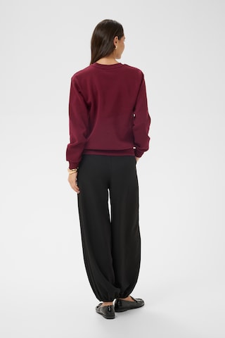 Kaffe Sweatshirt 'Liddy' i rød