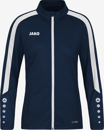 JAKO Athletic Jacket in Blue: front