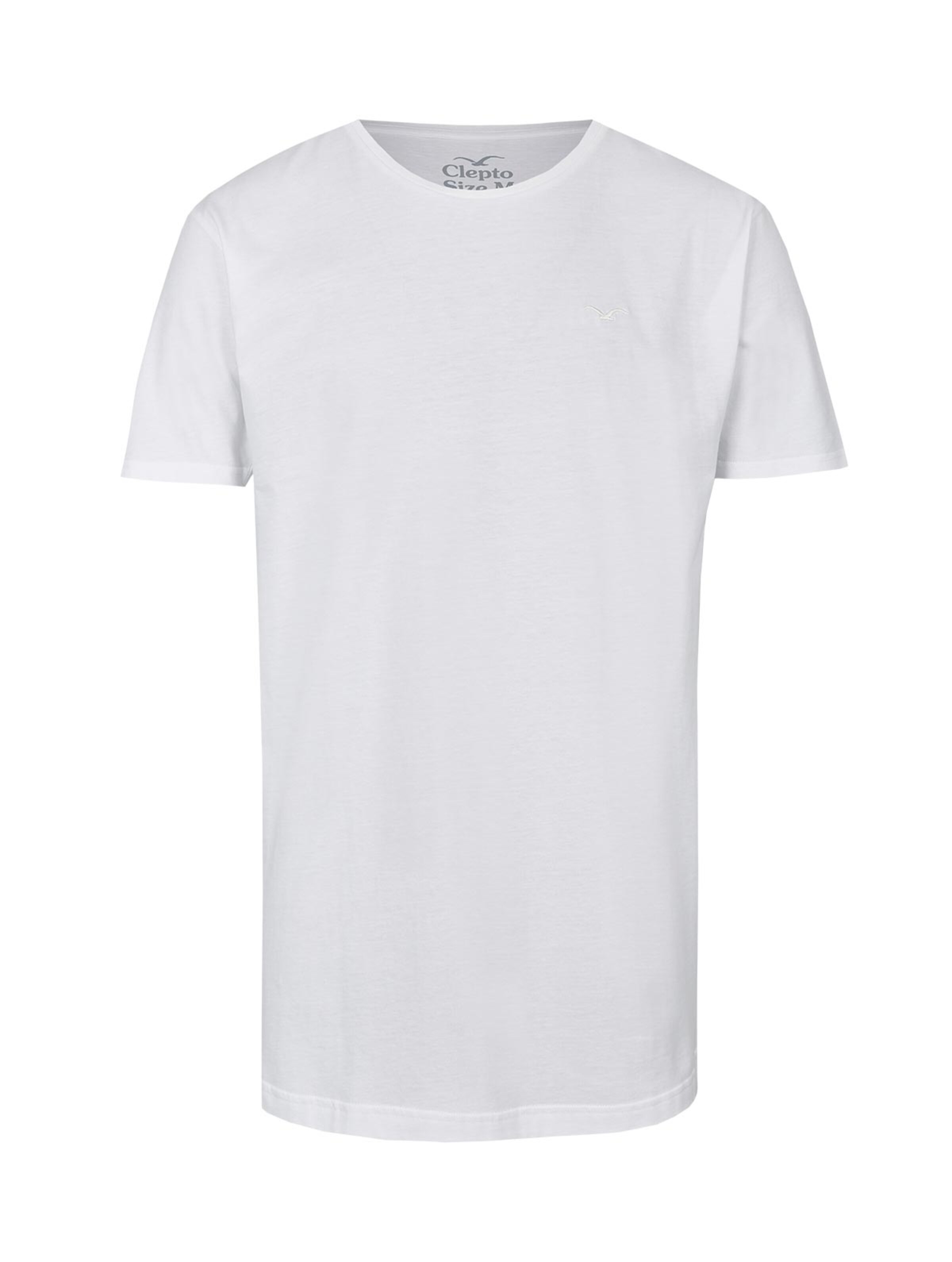 Cleptomanicx Shirt 'Ligull Regular' in White: front
