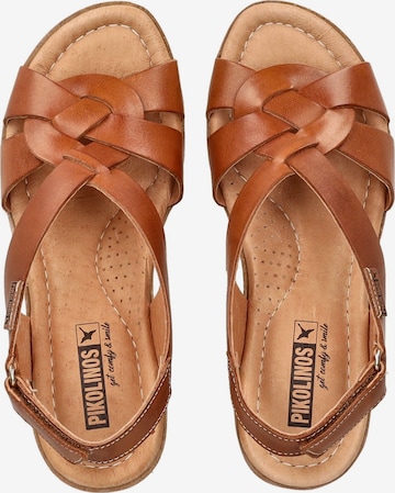 PIKOLINOS Strap Sandals in Brown