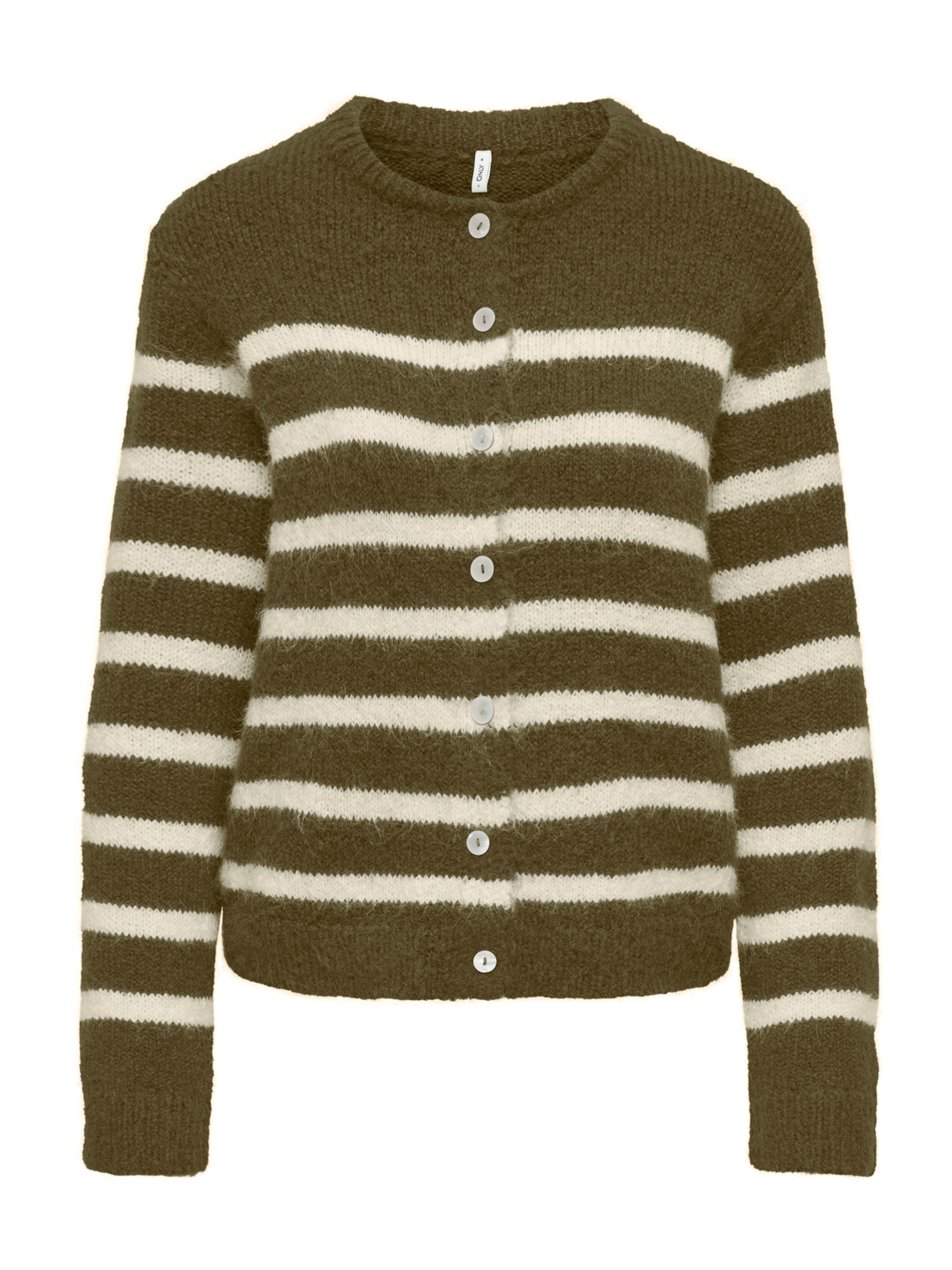 Cardigan 'ONLMAGGIE' ONLY en vert : devant