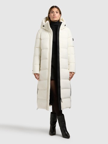Manteau d’hiver 'Dote2' khujo en blanc