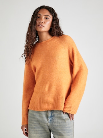 MSCH COPENHAGEN Sweater 'Ceara Hope' in Orange: front
